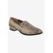 Wide Width Women's Haze Snake Loafer by Bellini in Bronze Faux Snake (Size 7 1/2 W)