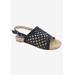 Women's Newable Sandal by Bellini in Black Woven (Size 8 1/2 M)