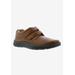 Men's MANSFIELD II Velcro® Strap Shoes by Drew in Brown Calf (Size 10 1/2 EEEE)