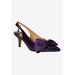 Women's Devika Slingback Pump by J. Renee in Purple (Size 7 M)