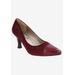 Wide Width Women's Zesty Cord Pump by Bellini in Wine Corduroy (Size 7 W)