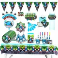 Thomas & Friends-Ballon de fête d'anniversaire pour enfants assiettes standard en papier nappe