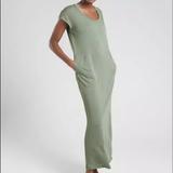 Athleta Dresses | Athleta Martinique Maxi Dress Sage | Color: Green | Size: M
