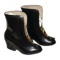 Gucci Shoes | Authentic Nib Gucci Ankle Kitt 70 Rain Boots | Color: Black/Gold | Size: 37eu