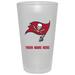 Tampa Bay Buccaneers 16oz. Frosted Personalized Pint Glass