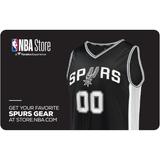 San Antonio Spurs NBA Store eGift Card ($10-$500)