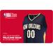 New Orleans Pelicans NBA Store eGift Card ($10-$500)