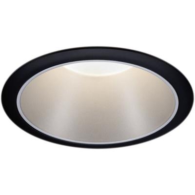 Paulmann - 93397 LED-Einbauleuchte GU10 Schwarz (matt), Silber