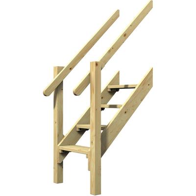 WINNETOO Treppe mit Geländer für Spielturm Image