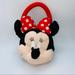 Disney Accessories | Disney Girls Minnie Mouse Zipper Purse Handle | Color: Black/Red | Size: Osg