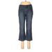 Lee Jeans - Mid/Reg Rise: Blue Bottoms - Women's Size 7