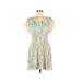 Seventh Day Casual Dress - A-Line: Ivory Dresses - Women's Size Medium