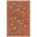 "Liora Manne Carmel Dragonfly Indoor/Outdoor Rug Red 39""x59"" - Trans Ocean Import Co CRE45844024"