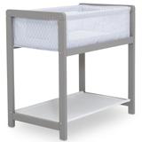 Classic Wood Bedside Bassinet Sleeper in Link - Delta Children 25503-2233