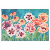 "Liora Manne Illusions Dream Garden Indoor/Outdoor Mat Multi 29""x49"" - Trans Ocean Import Co ILU34332044"