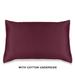 Eider & Ivory™ Natural Mulberry Pillow Case Silk/Satin in Red | King | Wayfair 2C726C4B571B466995AF91CAFC80CB5C