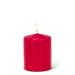 The Party Aisle™ Eco Unscented Pillar Candles in Red | 3.5 H x 3.5 W x 3.5 D in | Wayfair 3522E9BCEFF240D5A06C5220A9AAB35B