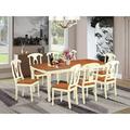 Canora Grey Feasterville Butterfly Leaf Rubberwood Solid Wood Dining Set Wood in White | Wayfair 92A25B7E5B264E65AC24B7138D115F39