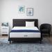 Queen Medium 12" Gel/Foam Mattress - Lucid Comfort Collection Gel Memory Foam | 80 H x 60 W 12 D in Wayfair LUCC12QQ45GF