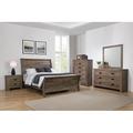 Loon Peak® Samedi Sleigh Bed Wood in Brown | 55 H x 64.5 W x 96 D in | Wayfair B1C30C3090F54EB4B9EF7153CA0F4E2A