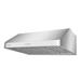 36 inch 500 CFM Ducted Under-cabinet Steel Range Hood - LED Lights - Quiet Motor