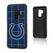 Indianapolis Colts Galaxy Plaid Design Bump Case