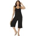 Plus Size Women's Eloise Overall Jumpsuit by Swimsuits For All in Black (Size 22/24)