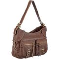 ESPRIT F15022 Faith, Damen Henkeltaschen, Braun (cognac brown 219), 27X35X8