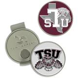 WinCraft Texas Southern Tigers Hat Clip with Ball Markers Set