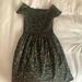 Brandy Melville Dresses | Brandy Melville Off The Shoulder Caley Floral Dress Rare | Color: Green | Size: S