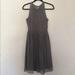 J. Crew Dresses | Chiffon J.Crew Bridesmaid Dress With Pockets! | Color: Gray/Purple | Size: 4