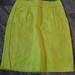 J. Crew Skirts | J. Crew Yellow Pencil Skirt | Color: Yellow | Size: 2