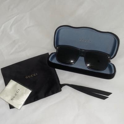 Gucci Accessories | Gucci Nwot Men’s Polarized Sunglasses | Color: Black/Gray | Size: Os