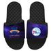 Men's ISlide Black Philadelphia 76ers Space Jam 2 Galaxy Slide Sandals