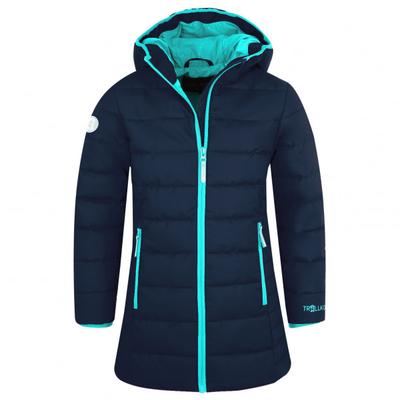 Trollkids - Girl's Stavanger Coat - Mantel Gr 140 blau