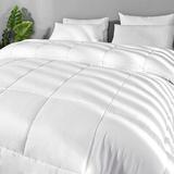 Alwyn Home All Season Microfiber Down Alternative Comforter Microfiber in White | 102 H x 86 W x 1 D in | Wayfair 32BA56EA99A94868B87A1E0904C19656