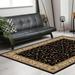 Admire Home Living Amalfi Transitional Scroll Pattern Area Rug