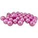 32ct Bubblegum Pink Shiny Shatterproof Christmas Ball Ornaments 3.25"