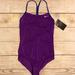 Nike Swim | Nike 1-Piece Swimsuit - New | Color: Blue/Purple | Size: Lg