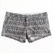 American Eagle Outfitters Shorts | American Eagle Black & White Tribal Printed Shorts | Color: Black/White | Size: 14