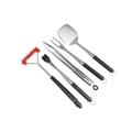 Pitmaster King BBQ GrillIng Tool Set Steel in Brown/Gray | 4.7244 H x 5.7087 W x 20.4724 D in | Wayfair 850008244353