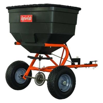 AGRI-FAB 45-0547 185 lbs Cap Broadcast Tow Behind Spreader For Fertilizer,