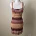 Free People Dresses | Free People Crocheted Tie Dye Open Back Dress | Color: Purple/Tan | Size: 2