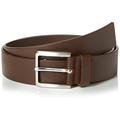 HUGO Men's Gionios_sz40 Belt, Brown (Dark Brown 202), 46L (Size 110|#678)