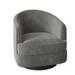 Barrel Chair - Fairfield Chair Tipsy 28.75" W Barrel Chair Polyester in Gray | 30.25 H x 28.75 W x 31 D in | Wayfair 1138-31_9953 76_Espresso