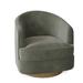 Barrel Chair - Fairfield Chair Tipsy 28.75" W Barrel Chair Polyester in Gray | 30.25 H x 28.75 W x 31 D in | Wayfair 1138-31_9953 65_Hazelnut