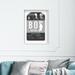 Cities & Skylines Boston Luggage Tag - United States Cities by Oliver Gal Wall Art Paper in Gray | 37 H x 25 W x 1 D in | Wayfair