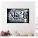 Cities & Skylines NYC - United States Cities by Oliver Gal Wall Art Metal in White | 32 H x 47 W x 2 D in | Wayfair 28110_45x30_PAPER_SBW
