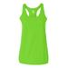 Badger Sport 4166 Athletic Women's B-Core Performance Racerback Tank Top in Lime size XL | Polyester BG4166