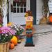 Jetlink Crafts 42"H LED Lighted Fall Harvest Scarecrow Porch Décor Wood in Brown | 42.13 H x 11.73 W x 5.2 D in | Wayfair GH30033